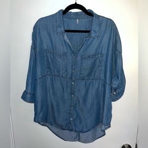 Free People Button Up